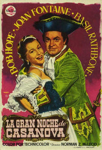 Casanova's Big Night Movie Poster Print showcasing charming cinematic art.