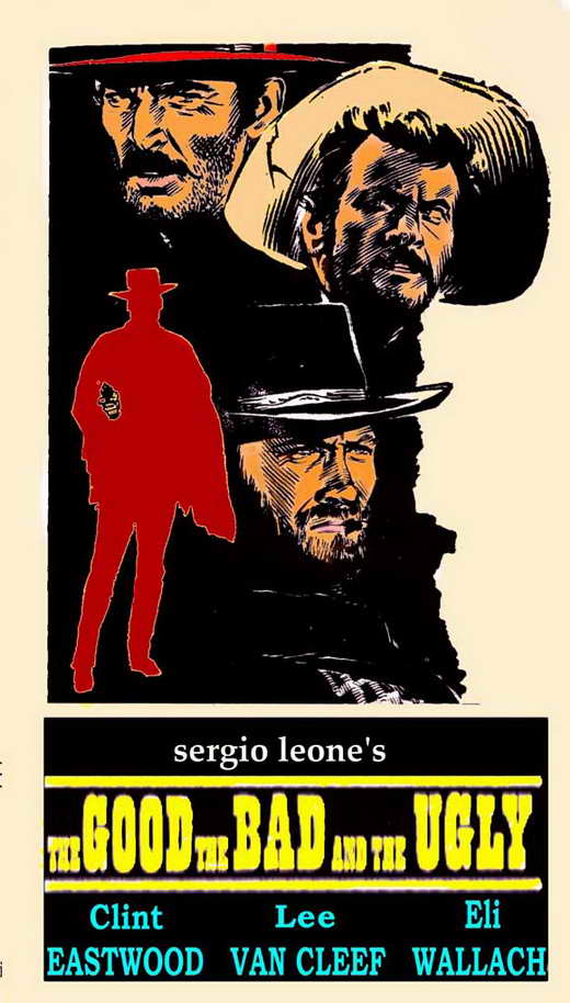 The Good, the Bad and the Ugly Movie Poster Print