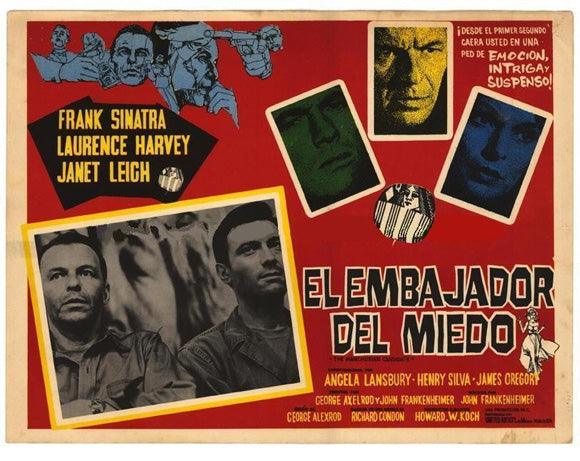 The Manchurian Candidate Movie Poster Print capturing political intrigue.