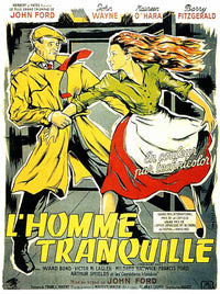 The Quiet Man Movie Poster Print showcasing classic film art.