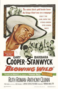 Blowing Wild Movie Poster Print featuring iconic cinematic imagery.