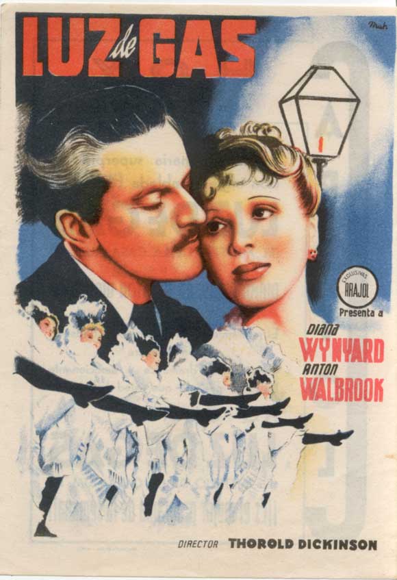 Gaslight Movie Poster Print showcasing classic film art