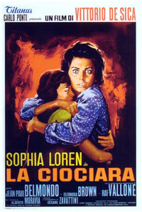 Two Women Movie Poster Print showcasing emotional depth and artistic narrative.