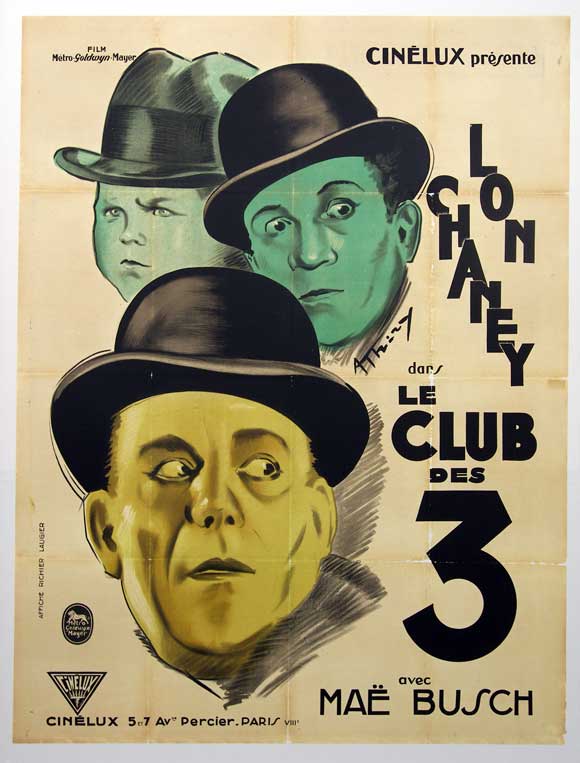 The Unholy Three Movie Poster Print showcasing classic cinema art.
