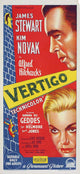 Vertigo Movie Poster Print featuring iconic artwork from Alfred Hitchcock's film.
