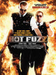 Hot Fuzz Movie Poster Print showcasing action and comedy elements.