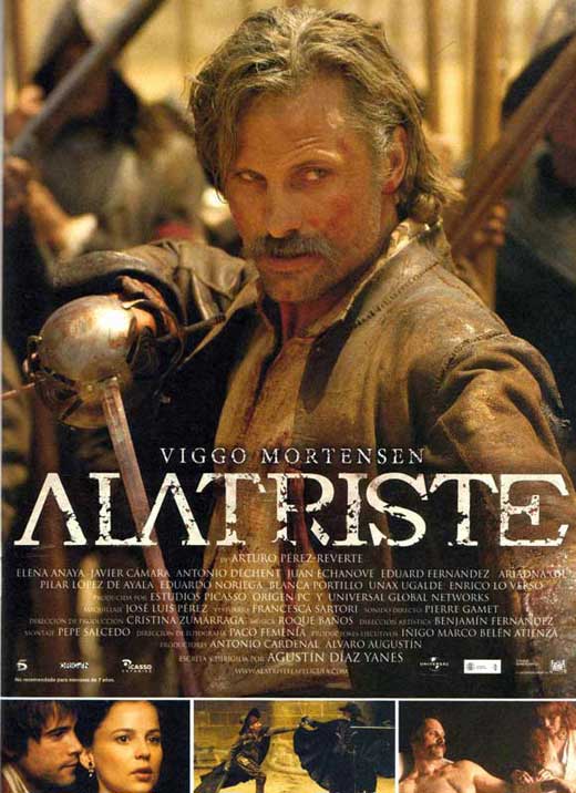 Alatriste Movie Poster Print showcasing cinematic artwork.