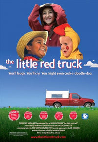 The Little Red Truck Movie Poster Print showcasing nostalgic film imagery.