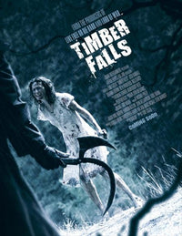 Timber Falls Movie Poster Print featuring dramatic imagery.