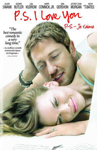 P.S. I Love You Movie Poster Print featuring romantic imagery.