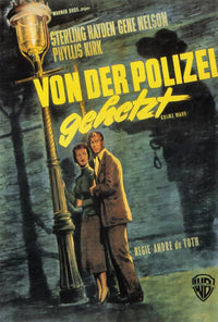 Crime Wave Movie Poster Print showcasing dramatic film art.