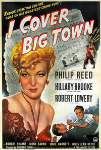 I Cover Big Town Movie Poster Print showcasing classic film art.
