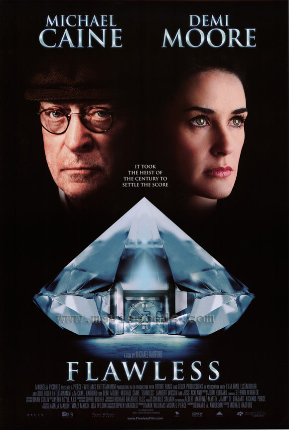 Flawless Movie Poster Print showcasing vibrant colors and cinematic imagery.