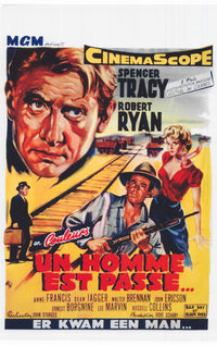 Bad Day at Black Rock Movie Poster Print showcasing classic film artwork.