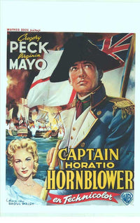 Captain Horatio Hornblower Movie Poster Print featuring naval adventure