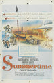 Summertime Movie Poster Print showcasing vibrant summer imagery.