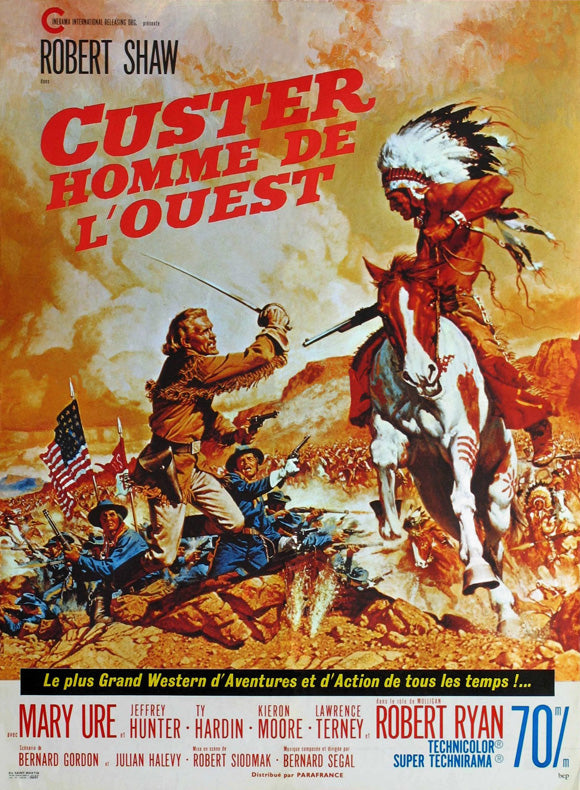 Cattle Queen of Montana Movie Poster Print showcasing classic film art.