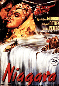 Niagara Movie Poster Print showcasing classic film artwork.
