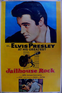 Jailhouse Rock Movie Poster Print featuring Elvis Presley