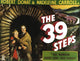 The 39 Steps Movie Poster Print showcasing classic cinema art.