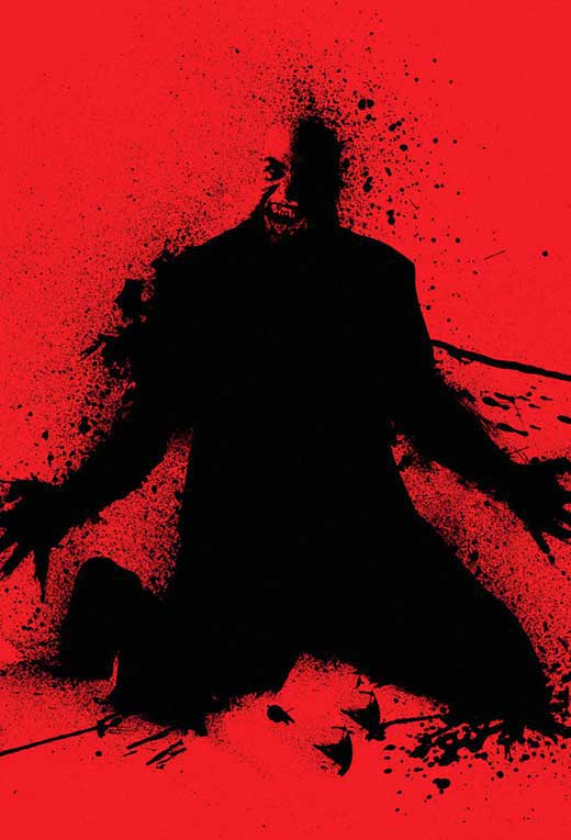 30 Days of Night Movie Poster Print capturing the horror film's eerie atmosphere.