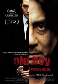 Oldboy Movie Poster Print featuring iconic film design