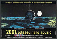 2001: A Space Odyssey Movie Poster Print showcasing iconic space imagery.