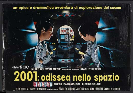 2001: A Space Odyssey Movie Poster Print showcasing iconic visuals.