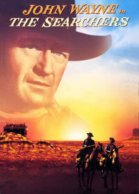 The Searchers Movie Poster Print showcasing classic cinema.