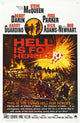 Hell Is for Heroes Movie Poster Print showcasing classic wartime drama.