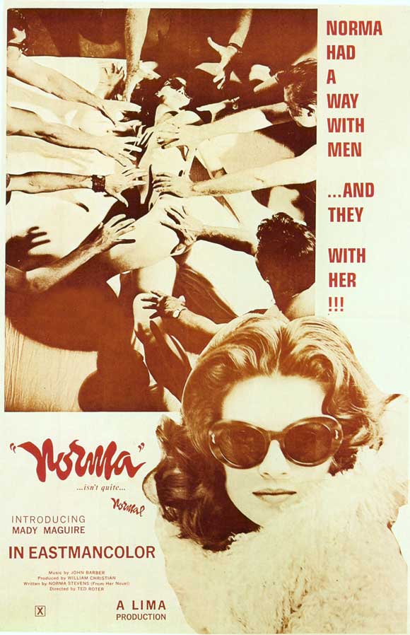 Norma Movie Poster Print showcasing classic film art