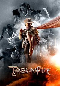 Dynamite Warrior Movie Poster Print featuring vibrant colors and dynamic imagery.