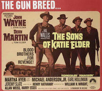 Sons of Katie Elder Movie Poster Print showcasing classic Western art.