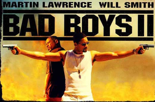 Bad Boys II Movie Poster Print 11x17 - Classic Action Film Art
