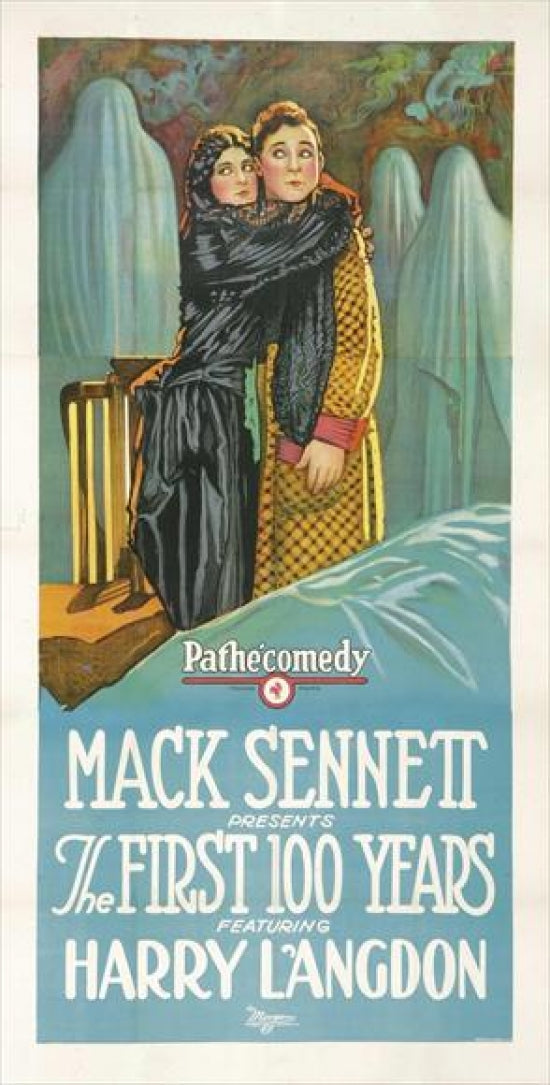 The First 100 Years Movie Poster Print showcasing cinematic history.