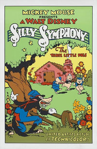 The Three Little Pigs Movie Poster Print - 11x17