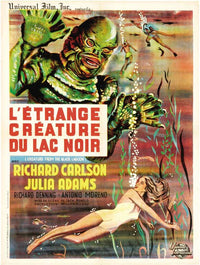 Creature from the Black Lagoon Movie Poster Print 11x17