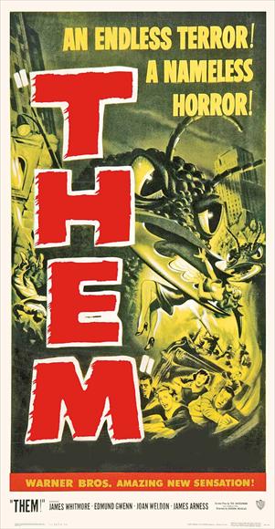 Them! Movie Poster Print - Classic Sci-Fi Horror Artwork