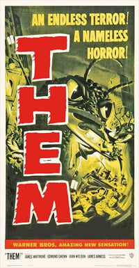 Them! Movie Poster Print - Classic Sci-Fi Horror Artwork