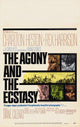 The Agony and the Ecstasy Movie Poster Print 11x17