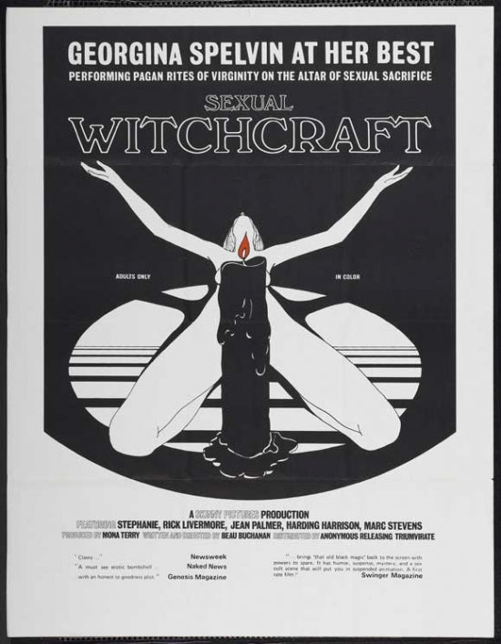 High Priestess of Sexual Witchcraft Movie Poster Print