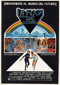 Logan's Run Movie Poster Print showcasing classic sci-fi art.