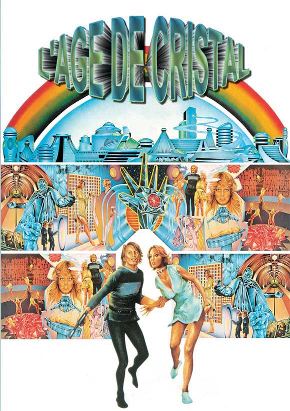Logan's Run Movie Poster Print showcasing classic sci-fi artwork.