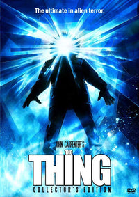 The Thing Movie Poster Print showcasing horror film imagery.