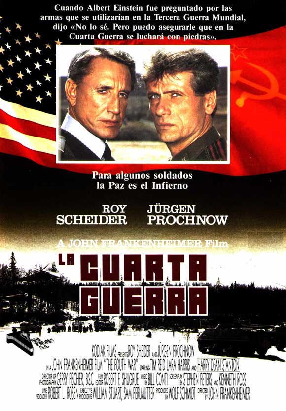 The Fourth War Movie Poster Print showcasing Cold War themes.