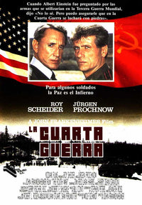 The Fourth War Movie Poster Print showcasing Cold War themes.