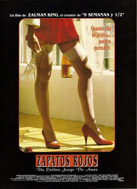 Red Shoe Diaries Movie Poster Print showcasing cinematic allure.