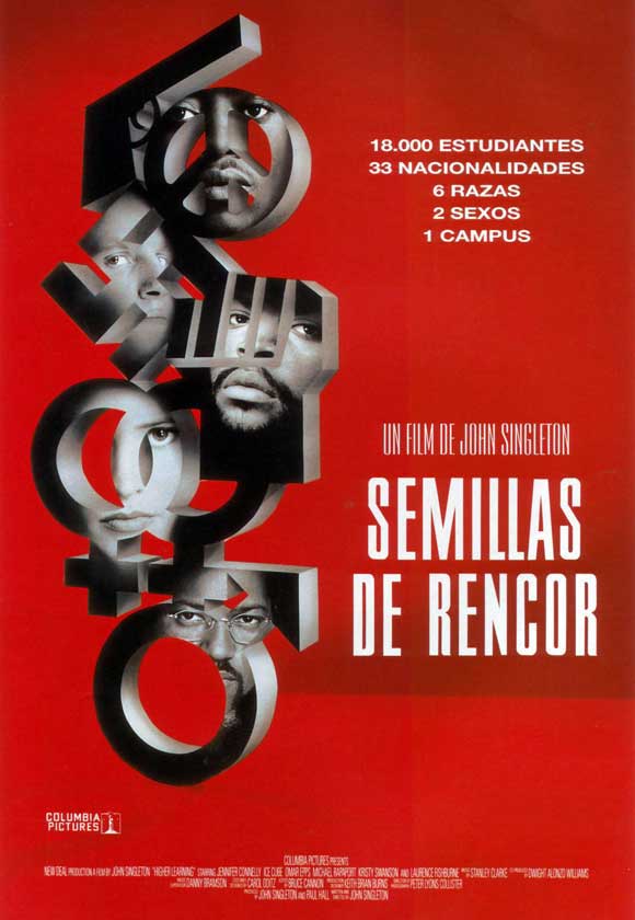 Higher Learning Movie Poster Print showcasing powerful themes of education.