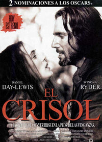 The Crucible Movie Poster Print showcasing intense drama