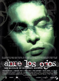 Open Your Eyes (Abre los ojos) Movie Poster Print showcasing surrealistic themes.